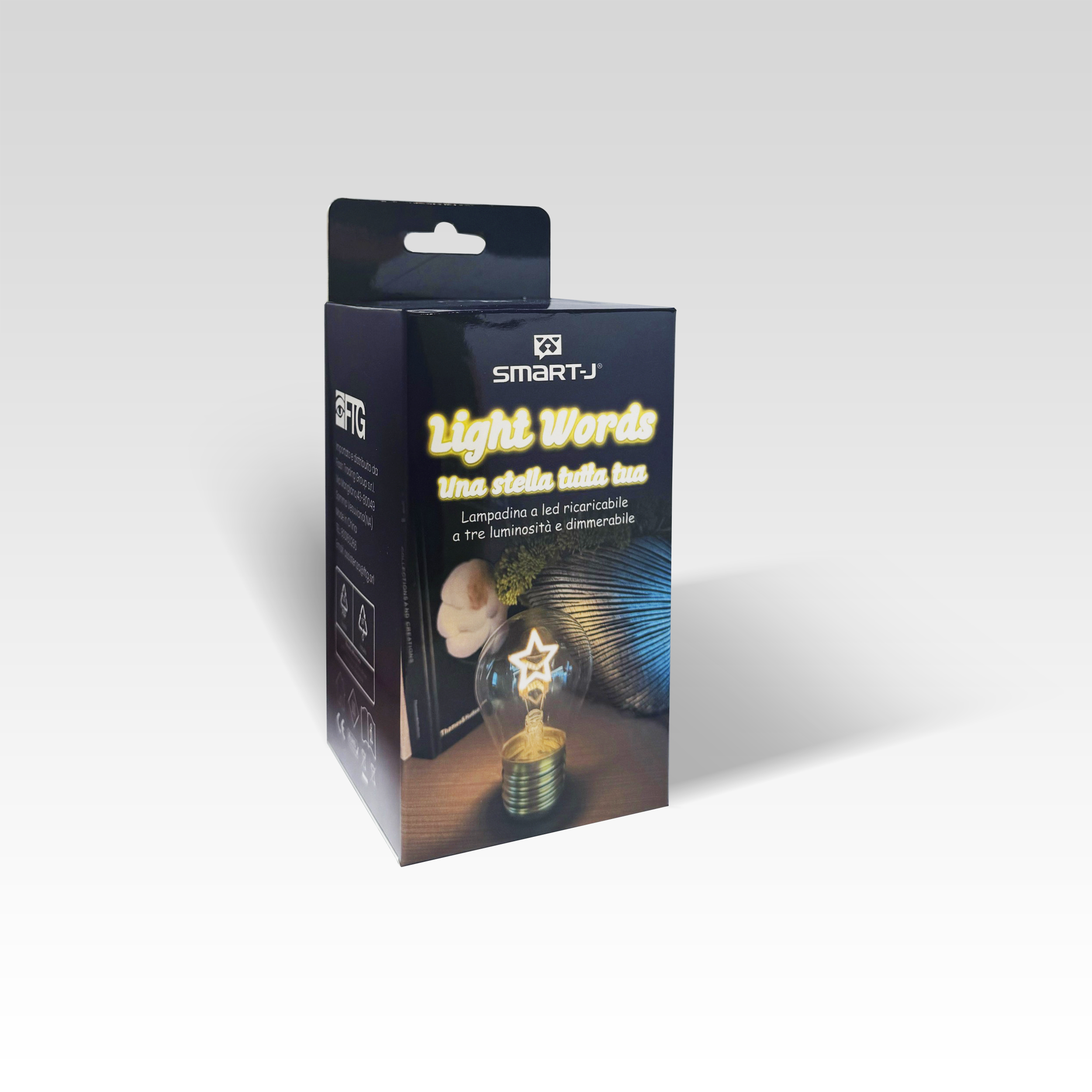 SMART-J LAMPADA BULBO RICARICABILE STAR