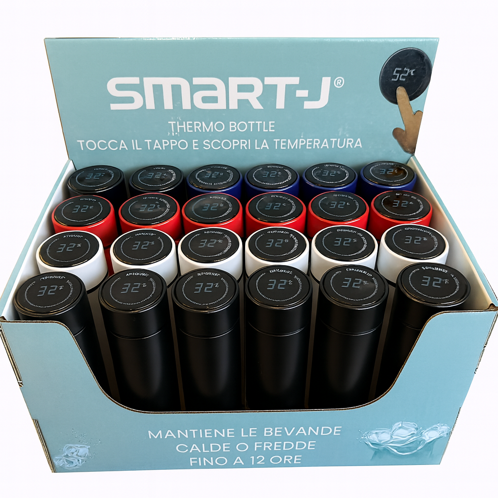 SMART-J EXPO BORRACCE CON TERMOMETRO DA 24