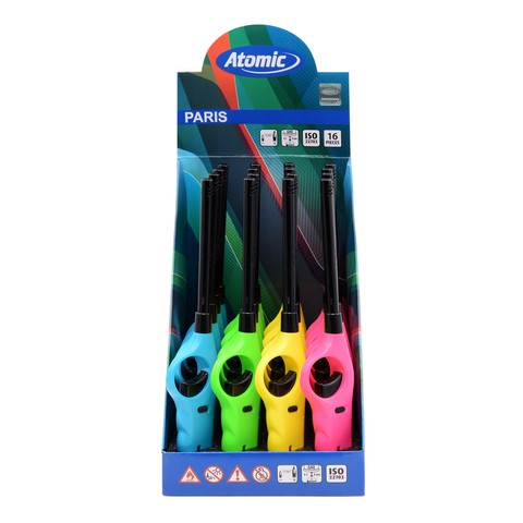 ATOMIC ACCENDIGAS BBQ PARIS NEON 4 COLORI - 4001401