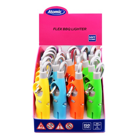 ATOMIC ACCENDIGAS BBQ MARIO FLEX 4 COLORI - 4011401