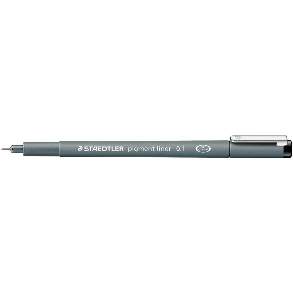 STAEDTLER FINELINER PIGMENT LINER 0.1MM NERO - 30801-9