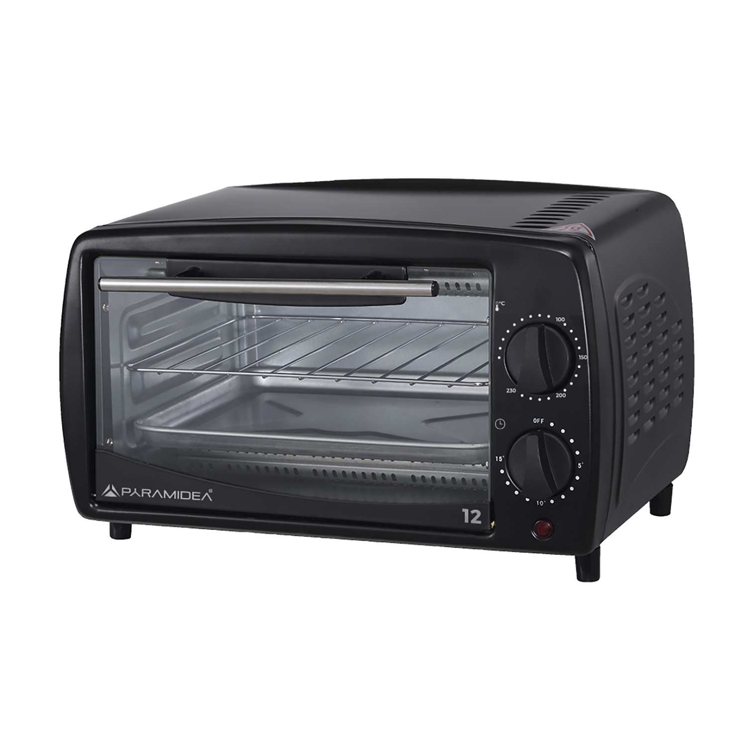 PYRAMIDEA FORNO ELETTRICO 12L 650W NERO - FO1209B