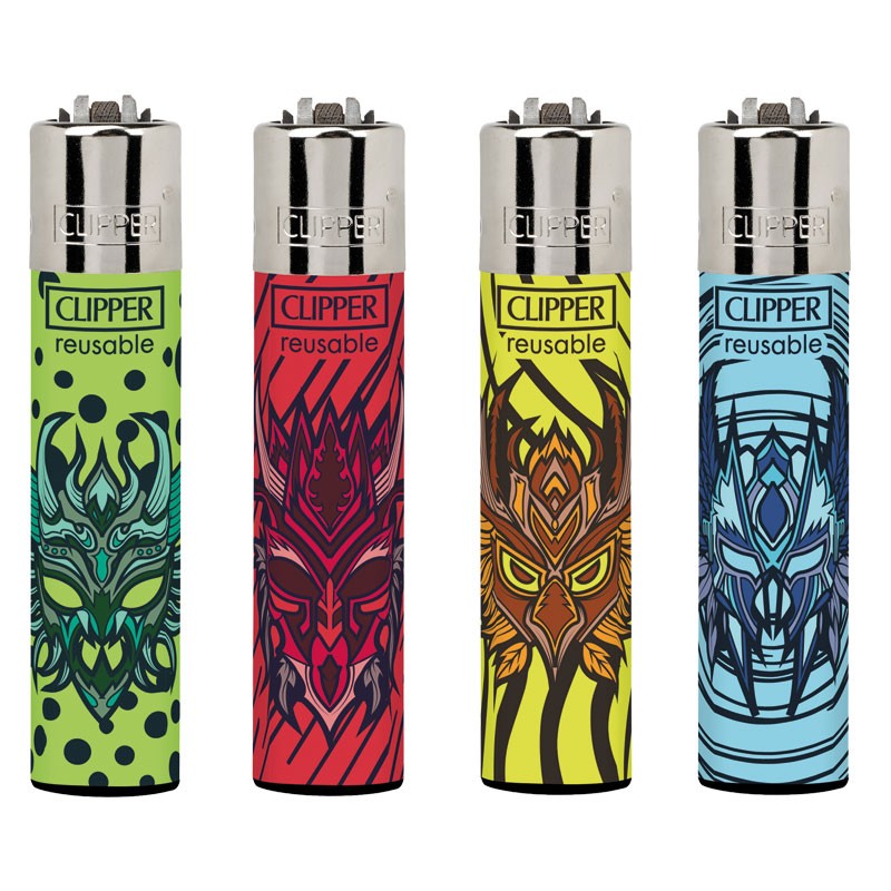 CLIPPER LARGE TRIBAL MASKS - CL3A1874L