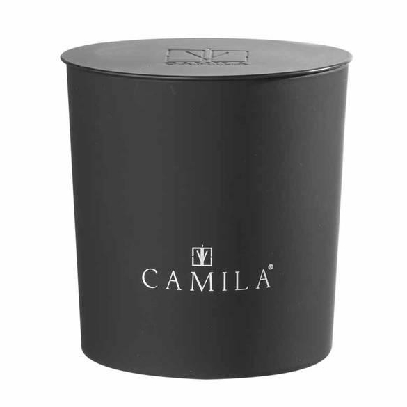 CAMILA CANDELA PROFUMATA 200GR NERO OPACO FRAGRANZA LIQUIRIZIA