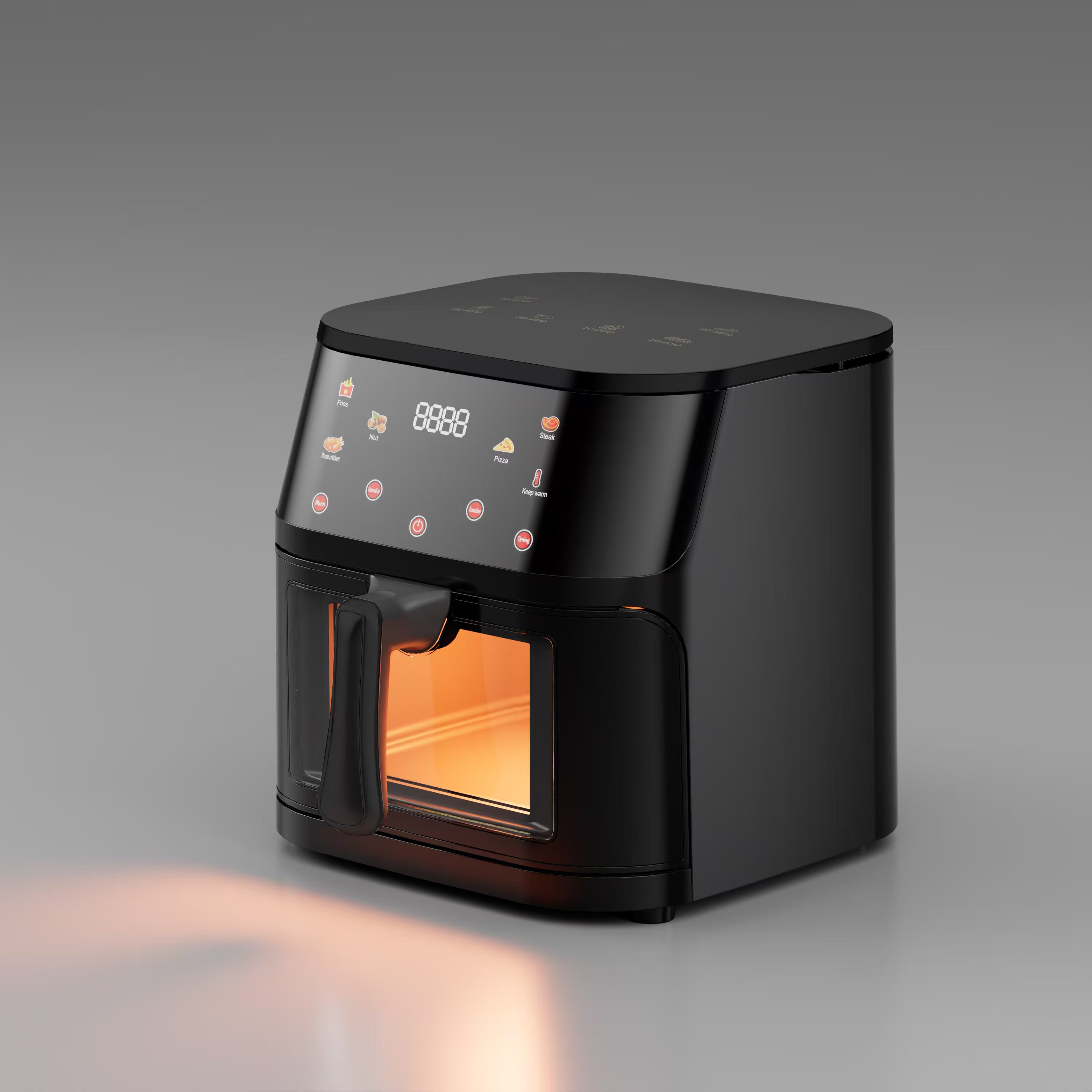 SMART-J FRIGGITRICE AD ARIA 8L NERA SZ-212 RIG. 8056894712743