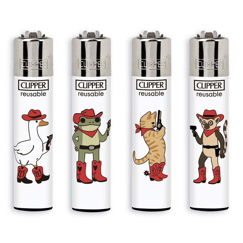 CLIPPER LARGE COWBOY ANIMALS - CL3A2009L