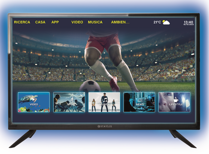 STAYLUX SMART TV 65 POLLICI QLED