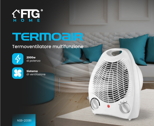 Termoair - Termoventilatore Multifunzione